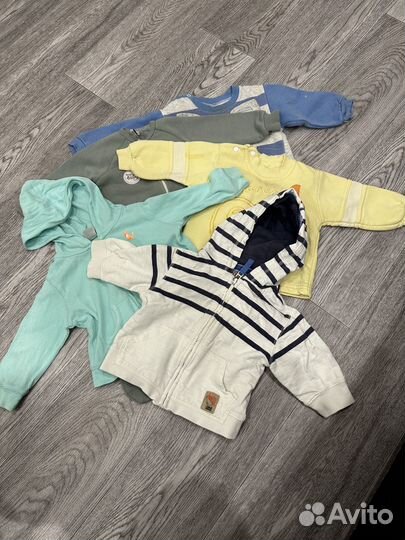 Вещи пакетом на мальчика от 3 мес до 1 года