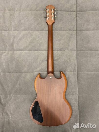 Электрогитара Epiphone SG g400 worn brown
