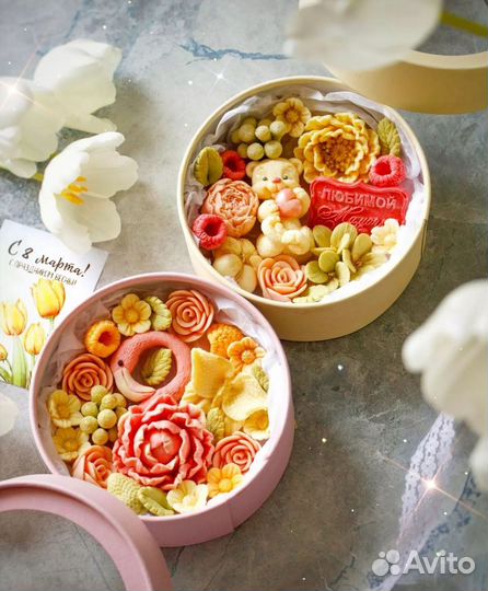 Шоколадная 3Д открытка