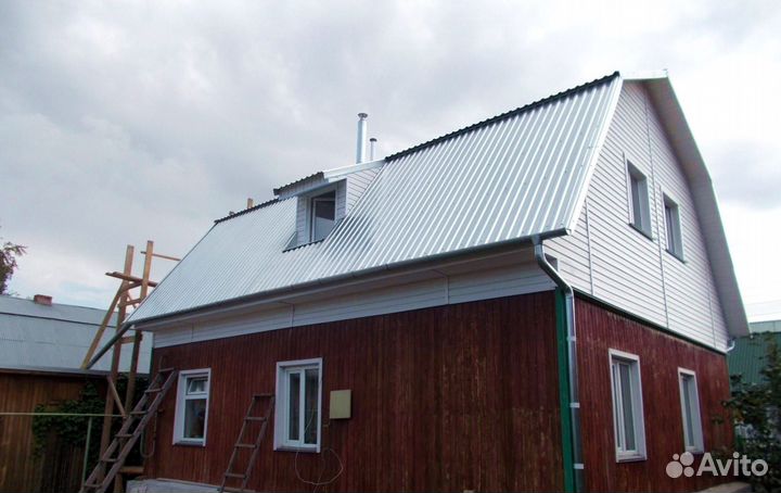 Кровля из профнастила