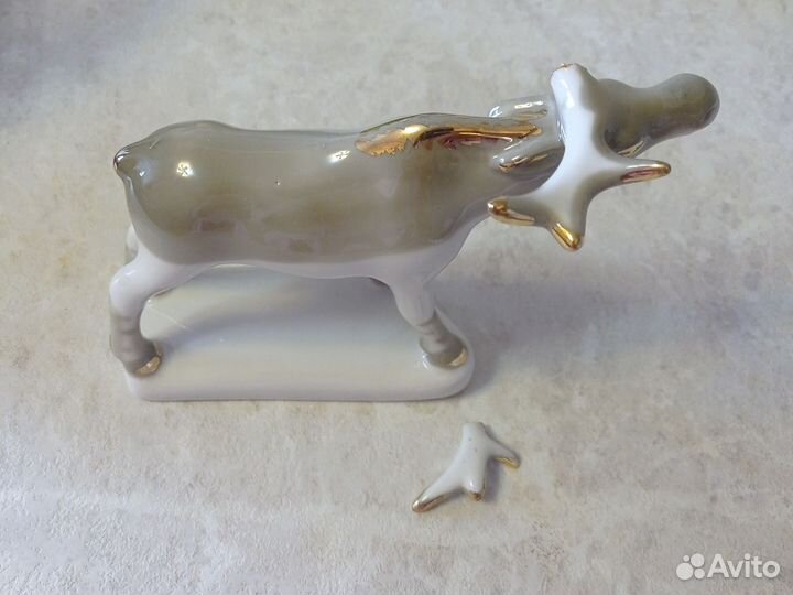 Статуэтки Лось щука СССР