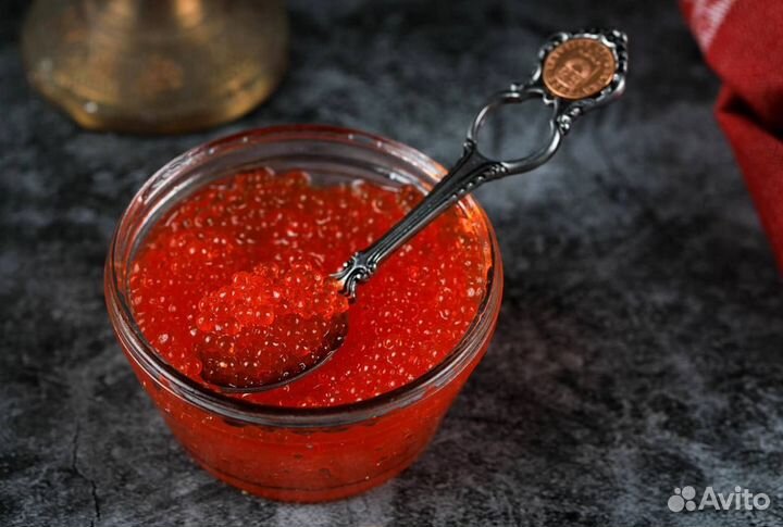 Красная икра горбуши