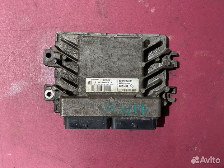 Блок управления двигателем Renault Logan 1 K7M