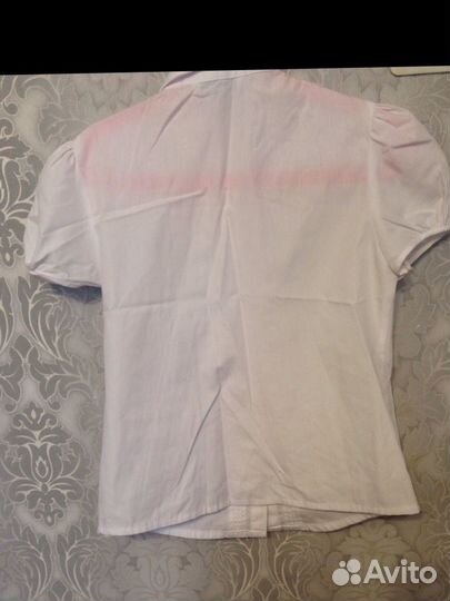 Блузки классические с коротким рукавом