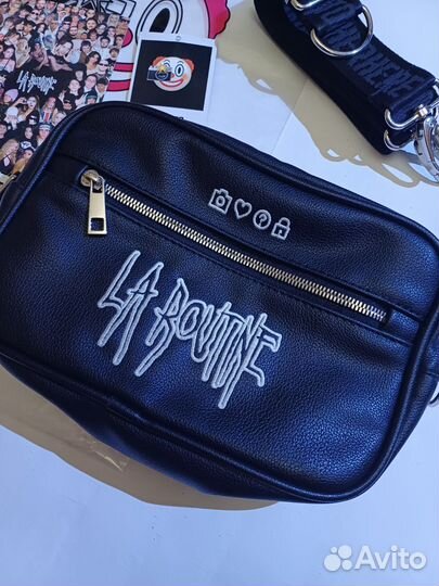 Сумка la routine кожа