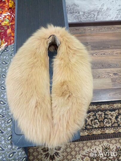 Меховой воротник лиса