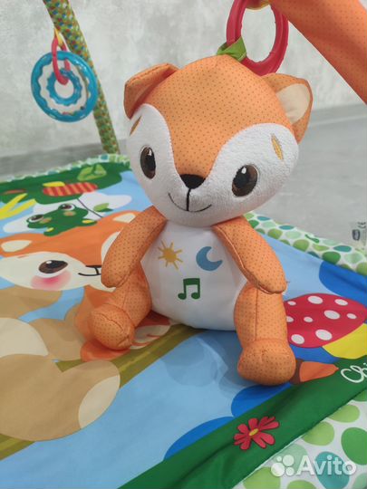 Игровой развивающий коврик chicco Волшебный лес 0+