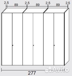 235668 Шкаф Giessegi Uno 3691C