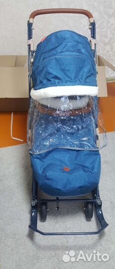 Санки коляска ника 7 8 к