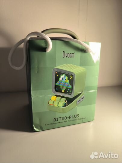 Беспроводная колонка Divoom Ditoo Pro Plus Green