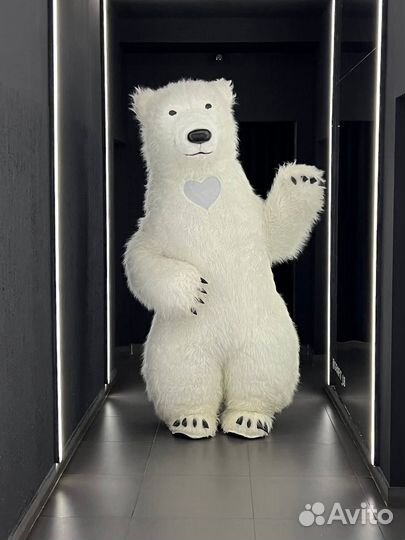 Поздравление белого мишки/панды