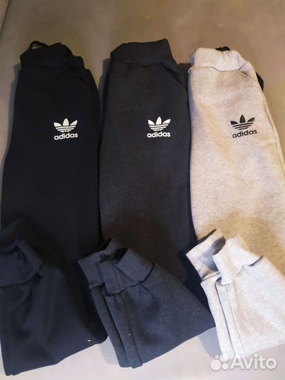 Штаны адидас-фила утеплённые