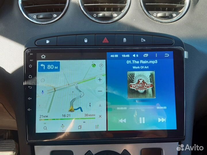 Магнитола Peugeot 308 408 Teyes