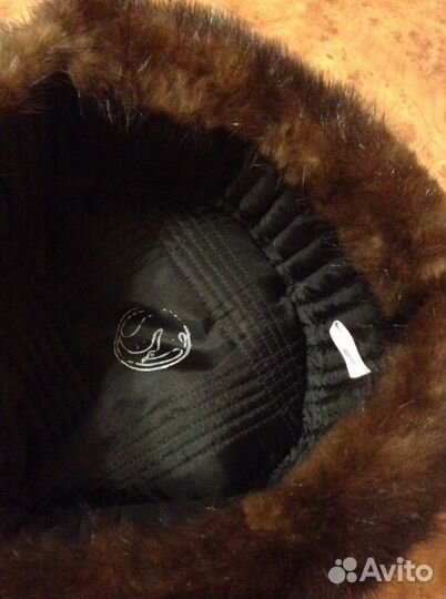 Шапка норковая 55-56