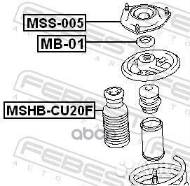 Подшипник опоры амортизатора Mitsubishi