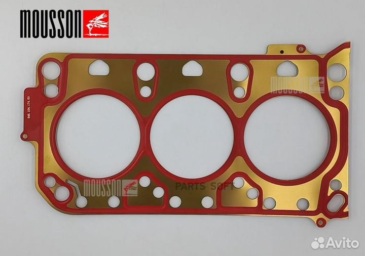 Прокладка ГБЦ Porsche 3,0T MDC RH металл mousson / sghmdcrs