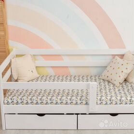 Детская одноярусная кроватка Софа
