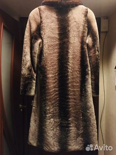 Шуба из мутона