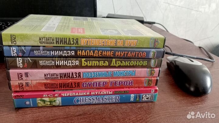 Диски с мультфильмами