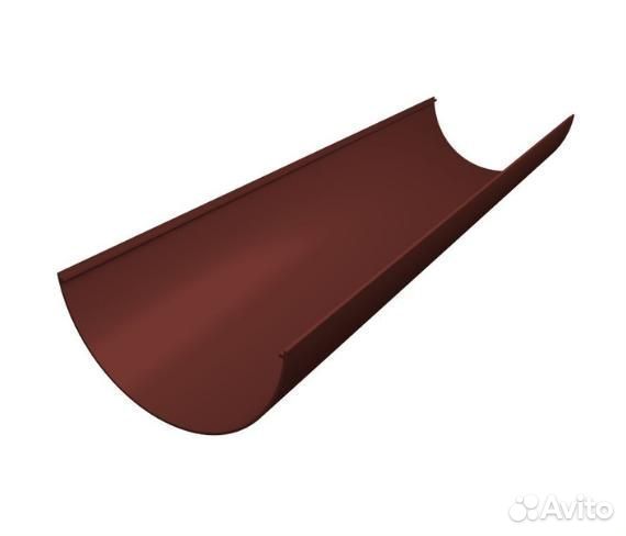 Водосток Желоб английский пвх Grand Line 3м шокола