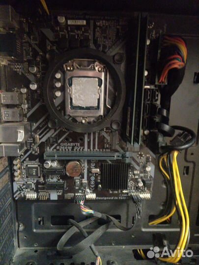 Комплект b360+i3 9100+кулер