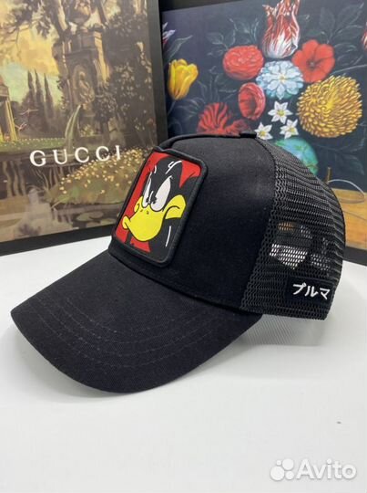 Бейсболка с сеткой