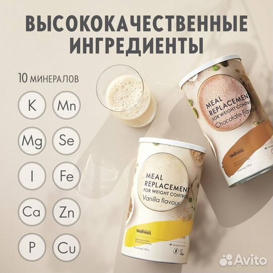 Коктейль протеиновый для контроля веса