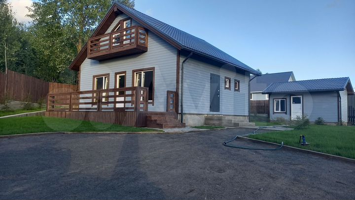 Дом 136 м² на участке 12 сот.