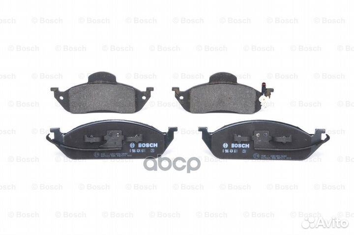 Колодки тормозные дисковые перед mercedes-B