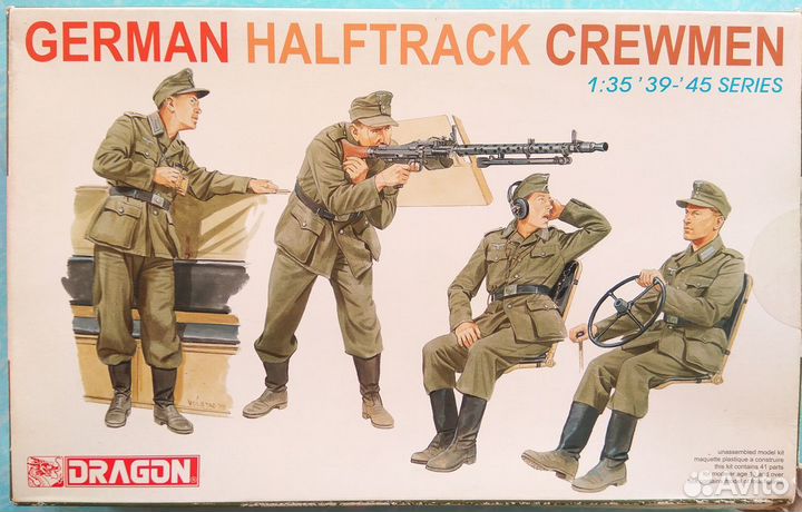 Модели солдат 1:35