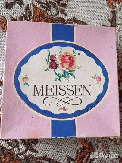 Подарочный набор Майссен ГДР лавандовая вода, мыло