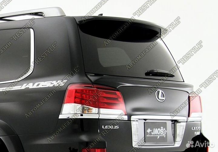 Спойлер под стекло задний Lexus Lx570 200