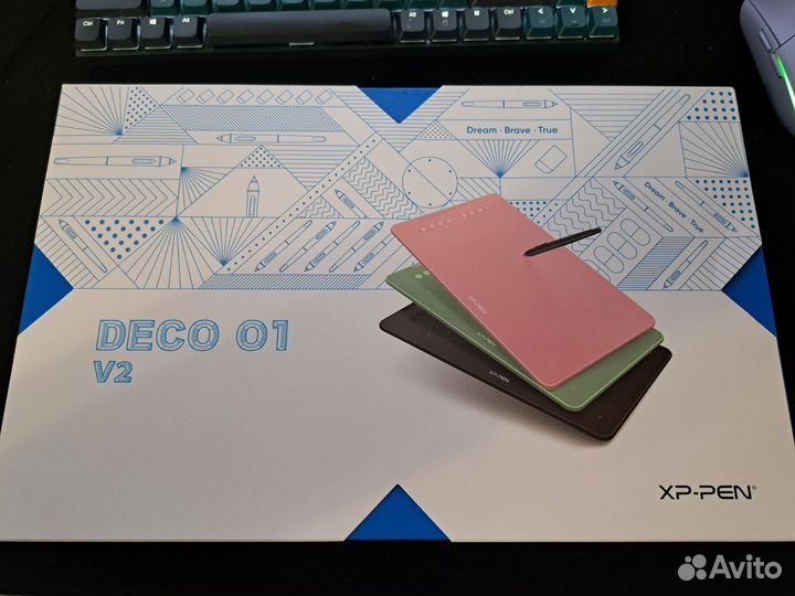 Графический планшет xp pen deco 01 v2