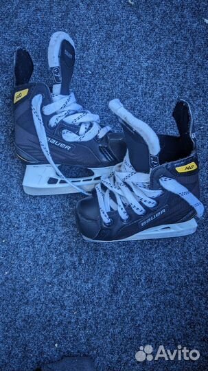 Хоккейные коньки bauer детские 25