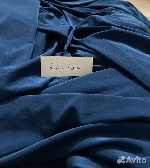 Ткань черная разная стретч лайкра