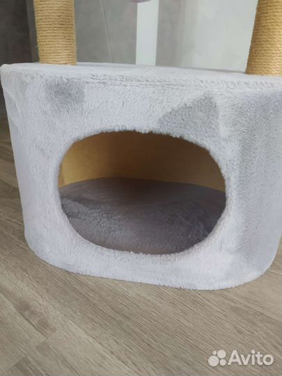 Домик для кошки с когтеточкой
