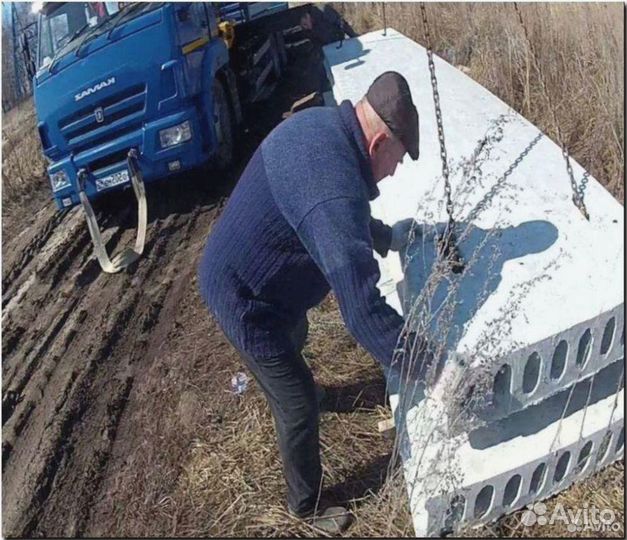 Плиты с завода - с петлями