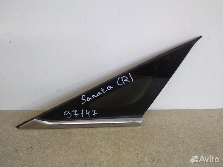 Стекло кузовное глухое правое Hyundai Sonata VI 20