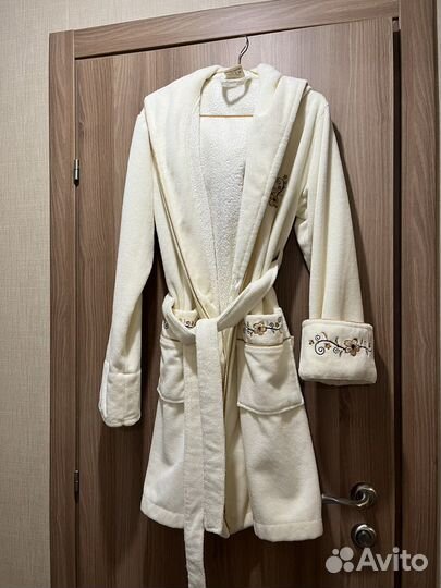 Халат махровый женский