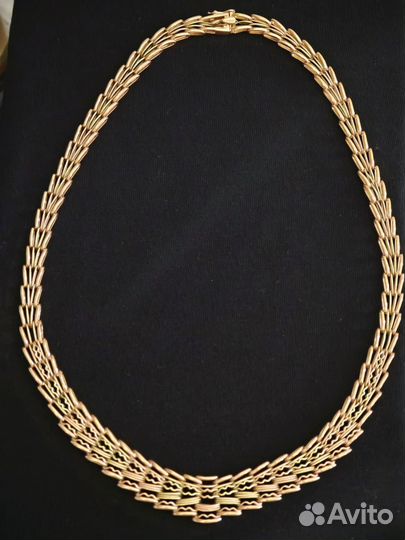 Золотая цепь женская 585