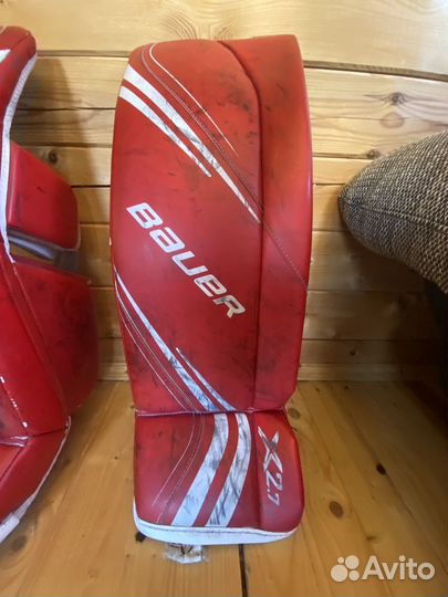 Щитки хоккейного вратаря