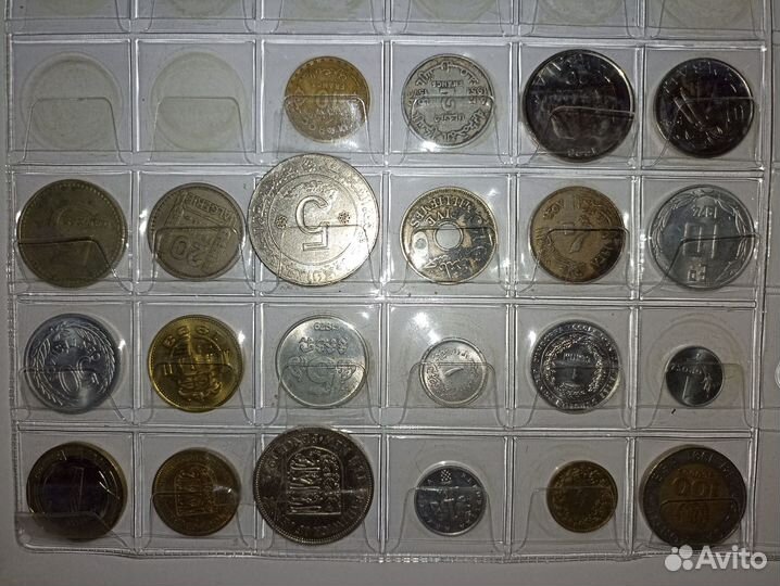 Монеты мира микс