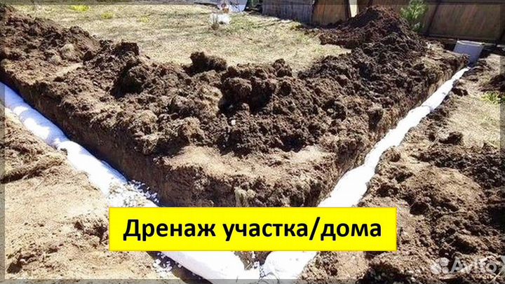 Дренаж участка