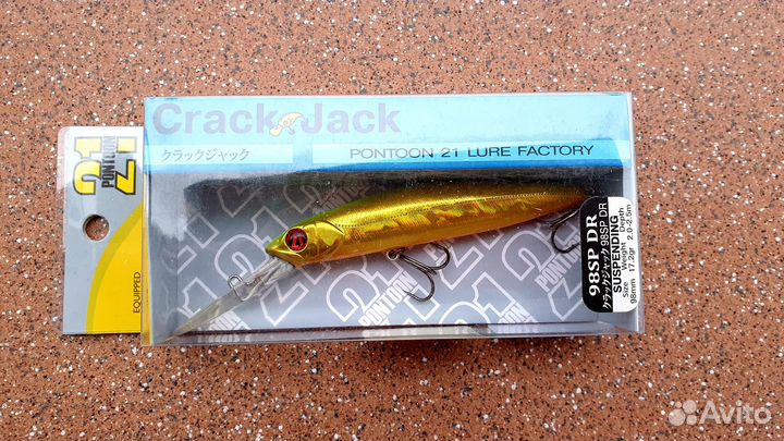 Воблер Pontoon 21 Crackjack 98SP DR