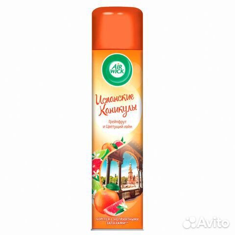 Освежитель воздуха аэрозольный 290 мл airwick Испа