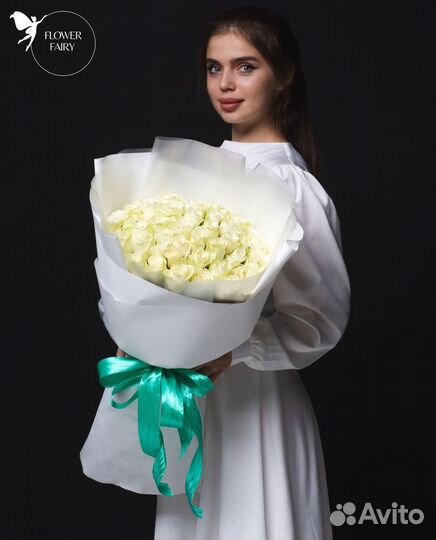 Цветы. Большой букет из роз