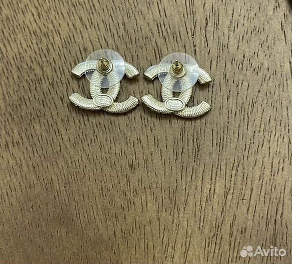 Серьги chanel винтаж