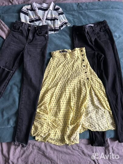 Одежда пакетом 40 xs zara