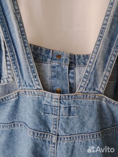 Джинсовый сарафан для девочки