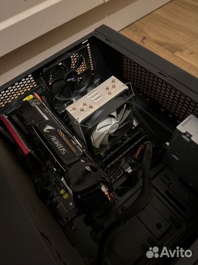 Игровой компьютер в сборе